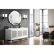 James Martin Vanities Athens 60in Single Vanity, Glossy White w/ 3 CM White Zeus Quartz Top E645-V60S-GW-3WZ - alternate 6